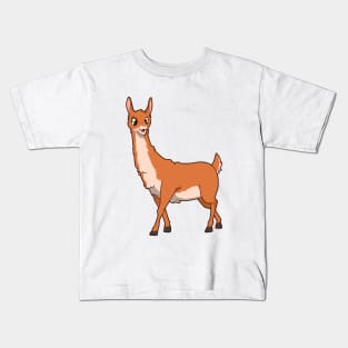 Kawaii Guanaco Kids T-Shirt